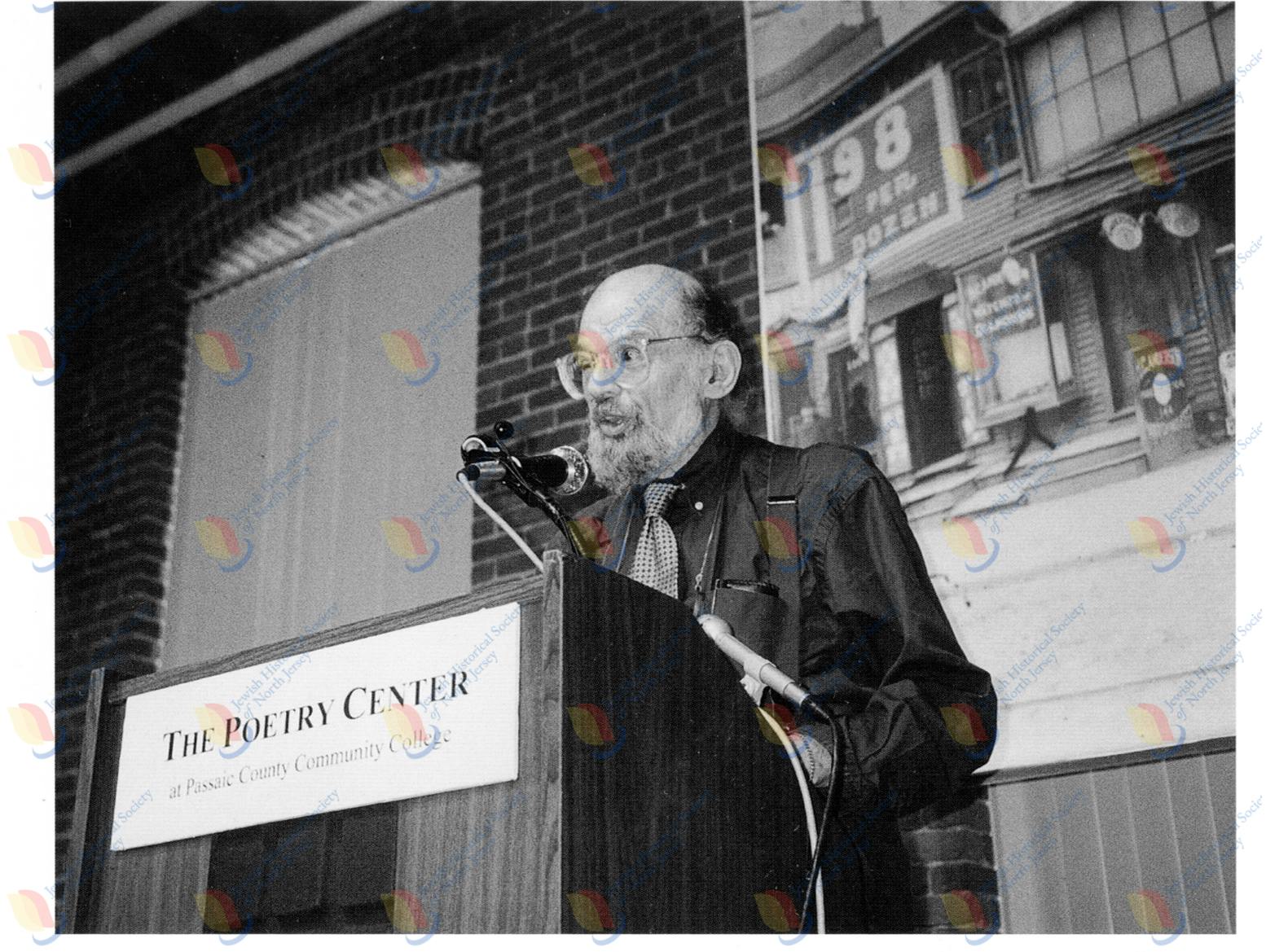 Photo of a speaker at a podium