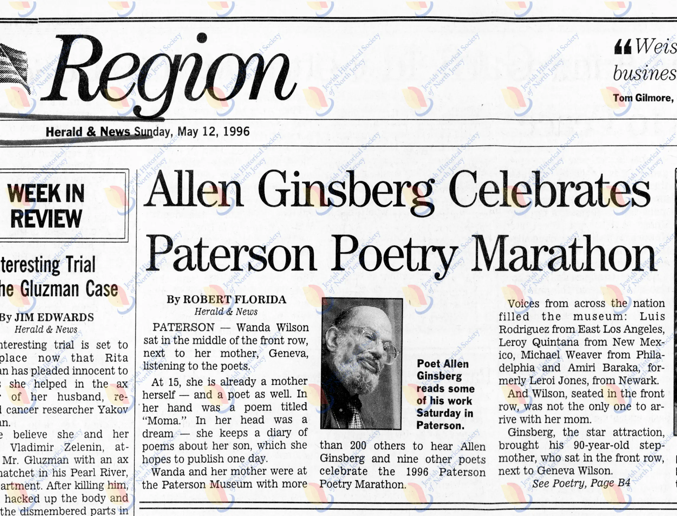 Paterson Poetry Marathon
