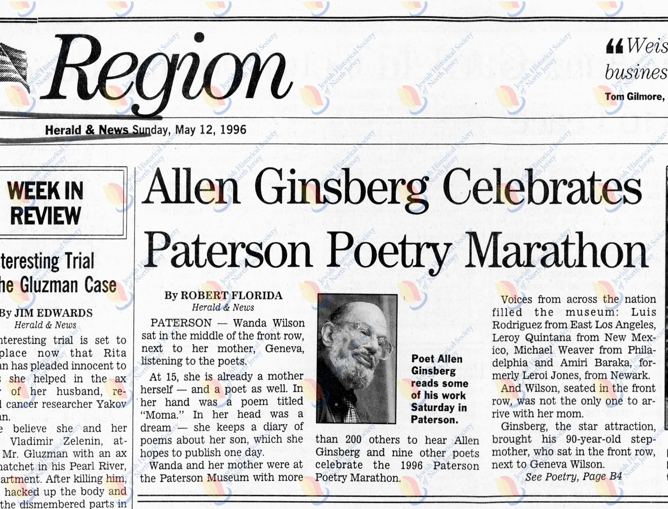 Paterson Poetry Marathon