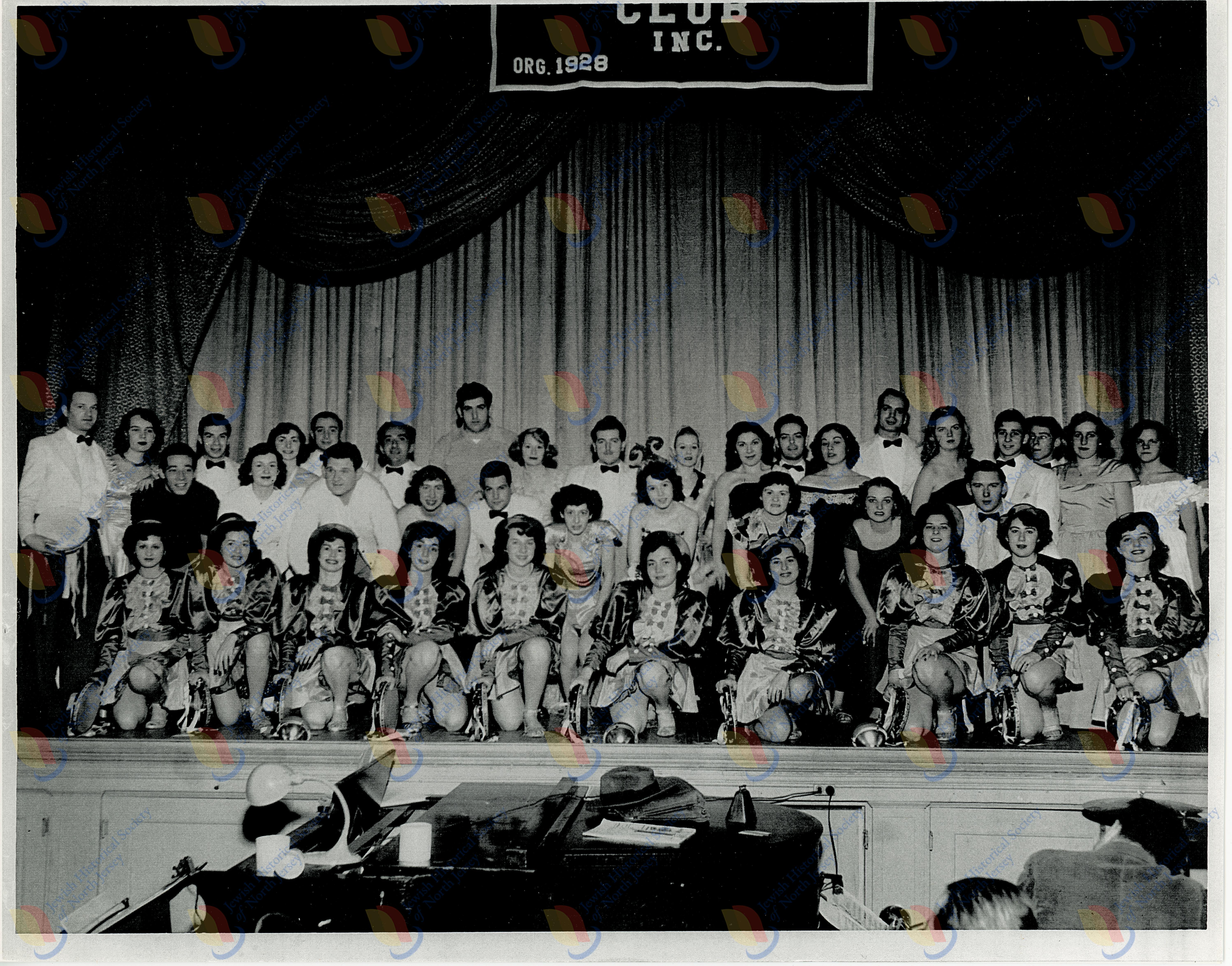 Performers on stage