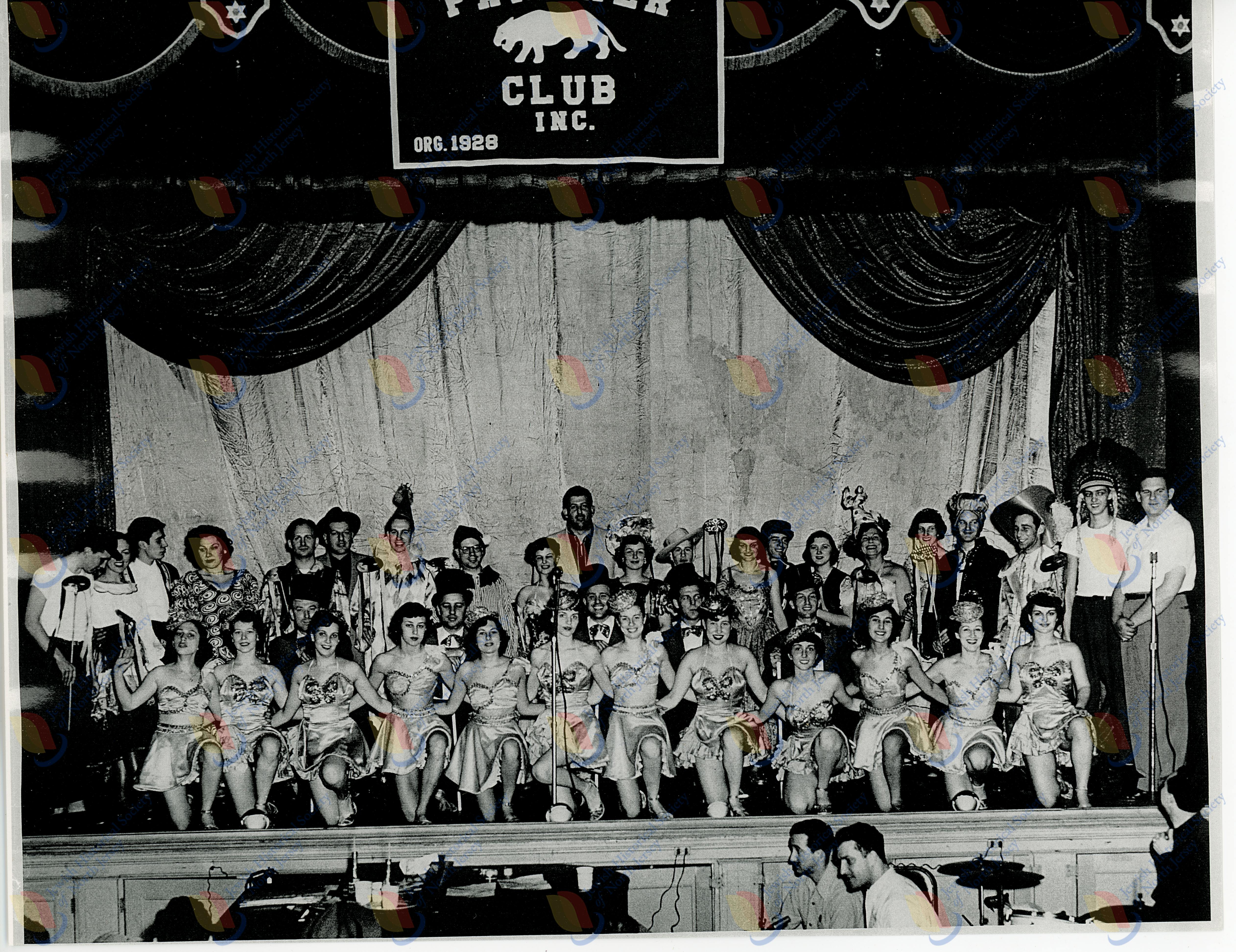 Photo of performers on stage