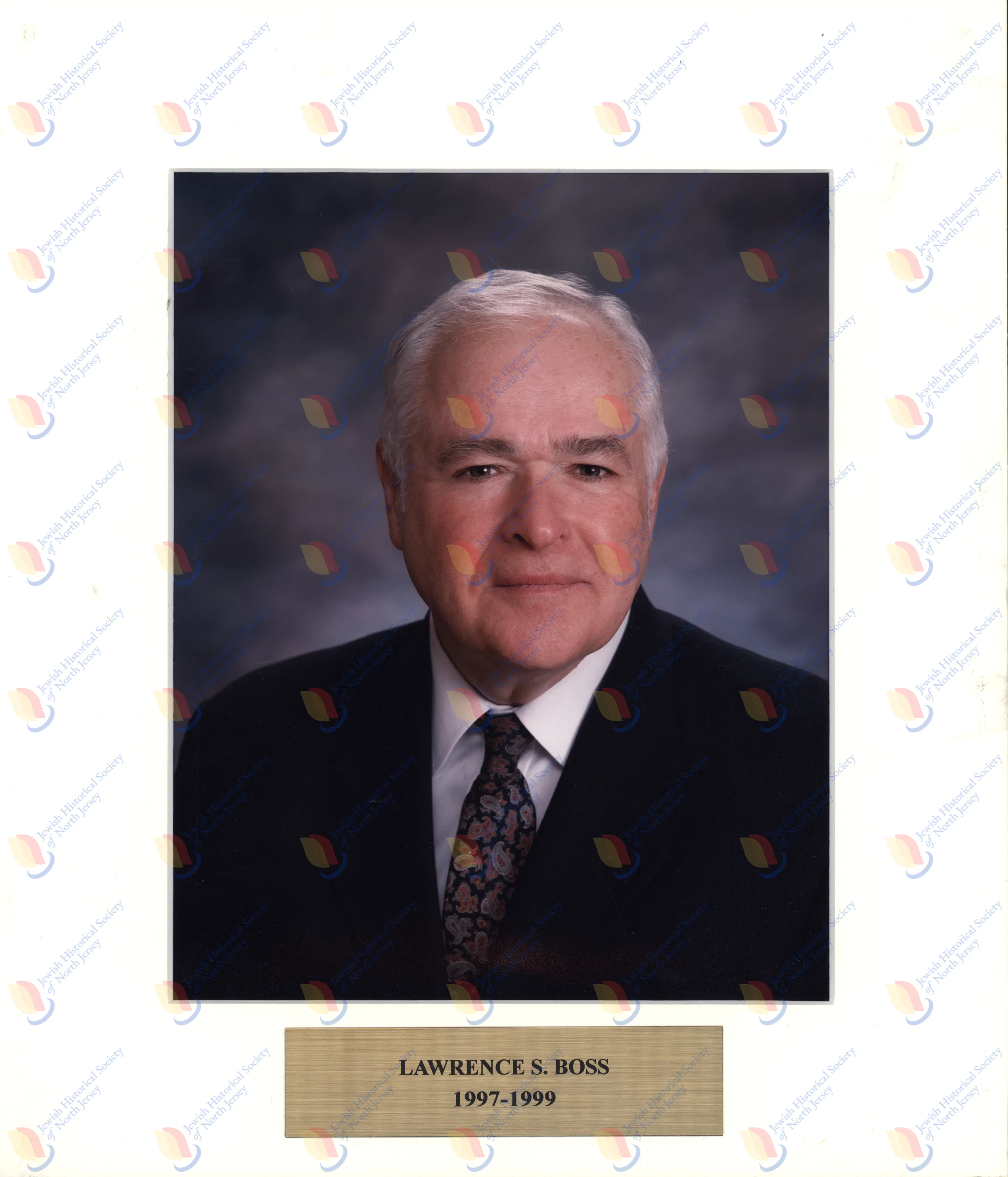 Photo of Lawrence S. Boss, chairman of Daughters of Miriam Center, 1997-1999