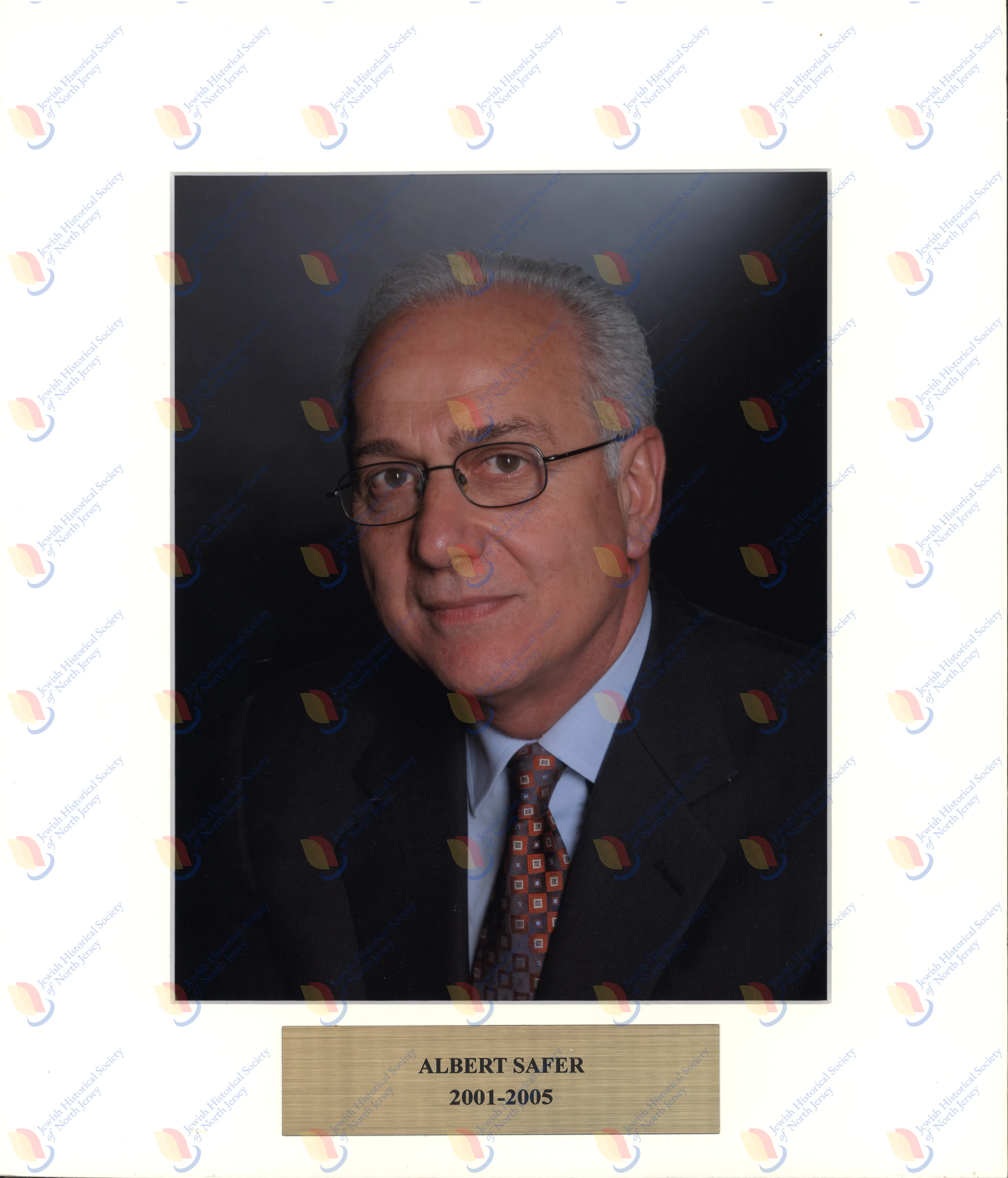 Photo of Albert Safer, chairman of Daughters of Miriam Center, 2001-2005